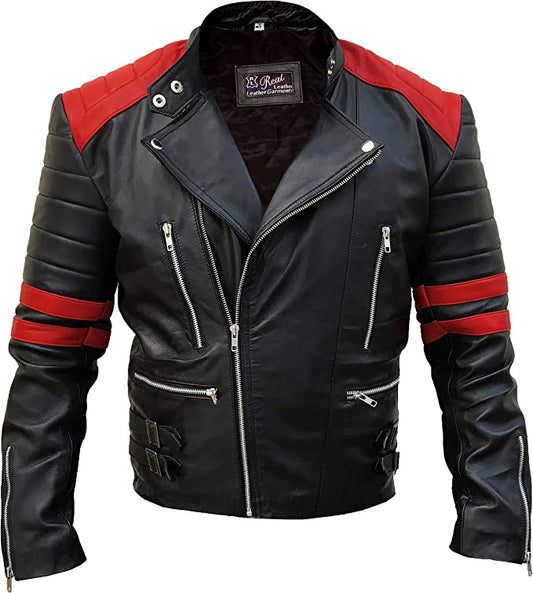 Brando Classic Biker Black Jacket