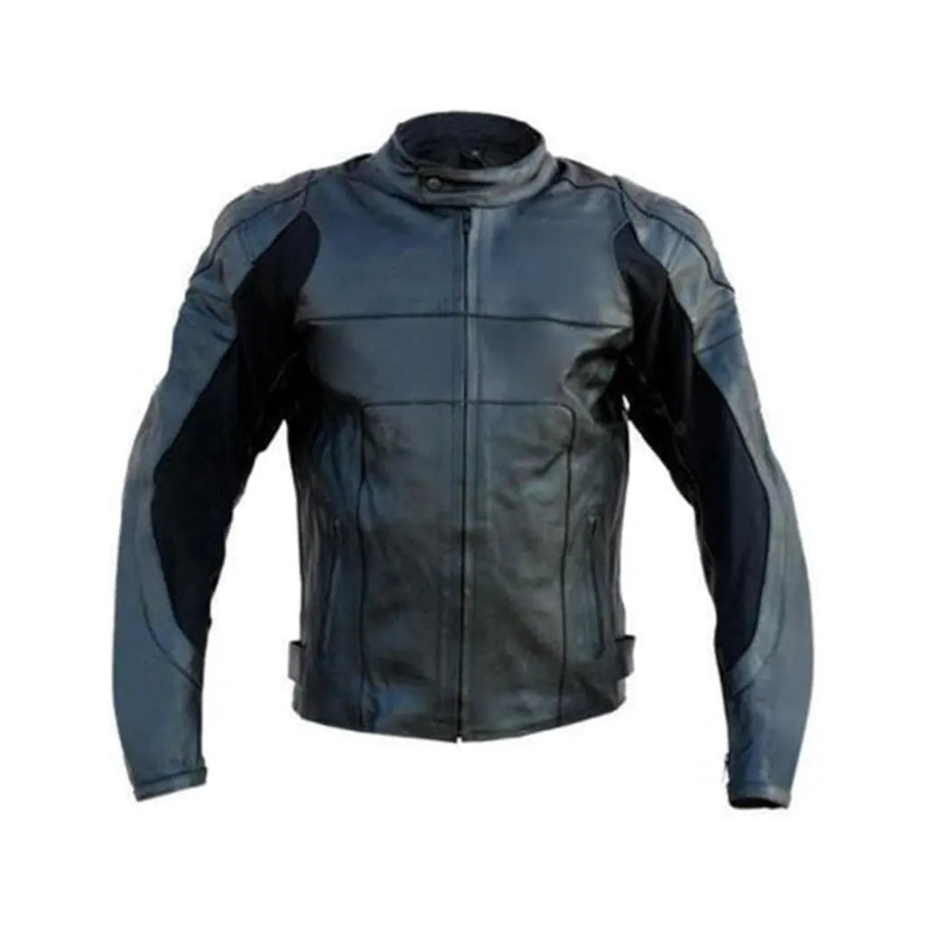 Leather Black Motorcycle Biker Racing Premium Genuine Leather Jacket