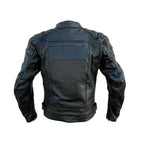 Leather Black Motorcycle Biker Racing Premium Genuine Leather Jacket