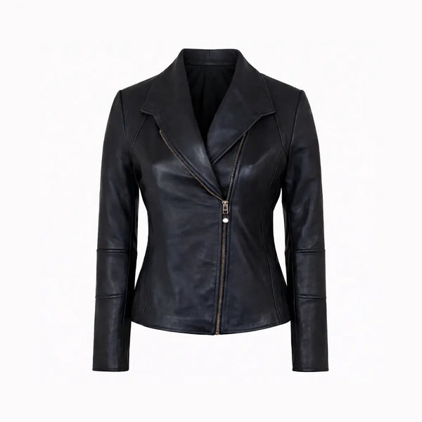 Womens Motorbike Leather Jacket