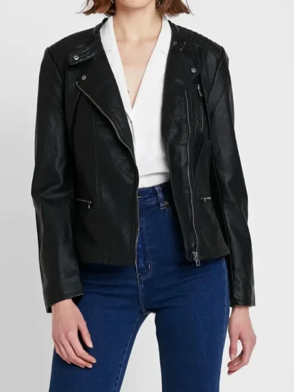 Black Biker front