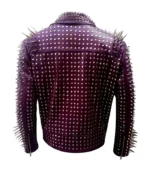 Men’s Purple back