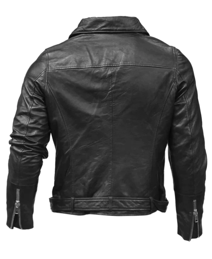 Biker jacket back,