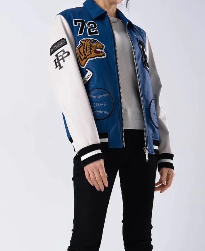 Blue varsity front