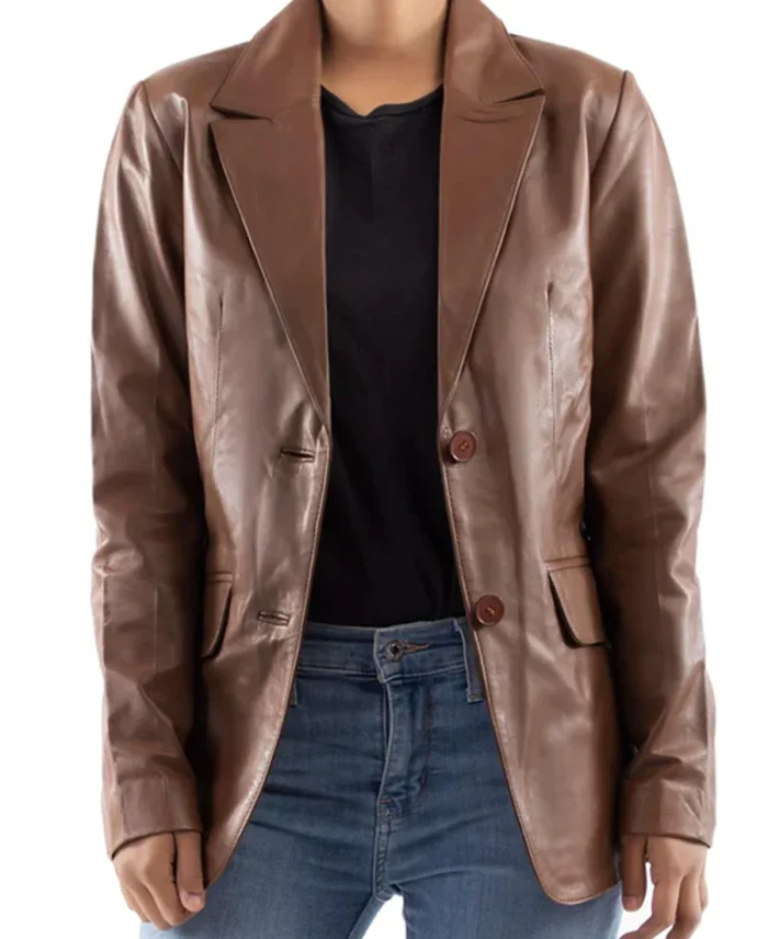 Brown Jacket Front