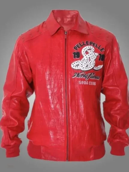 Red jacket Front