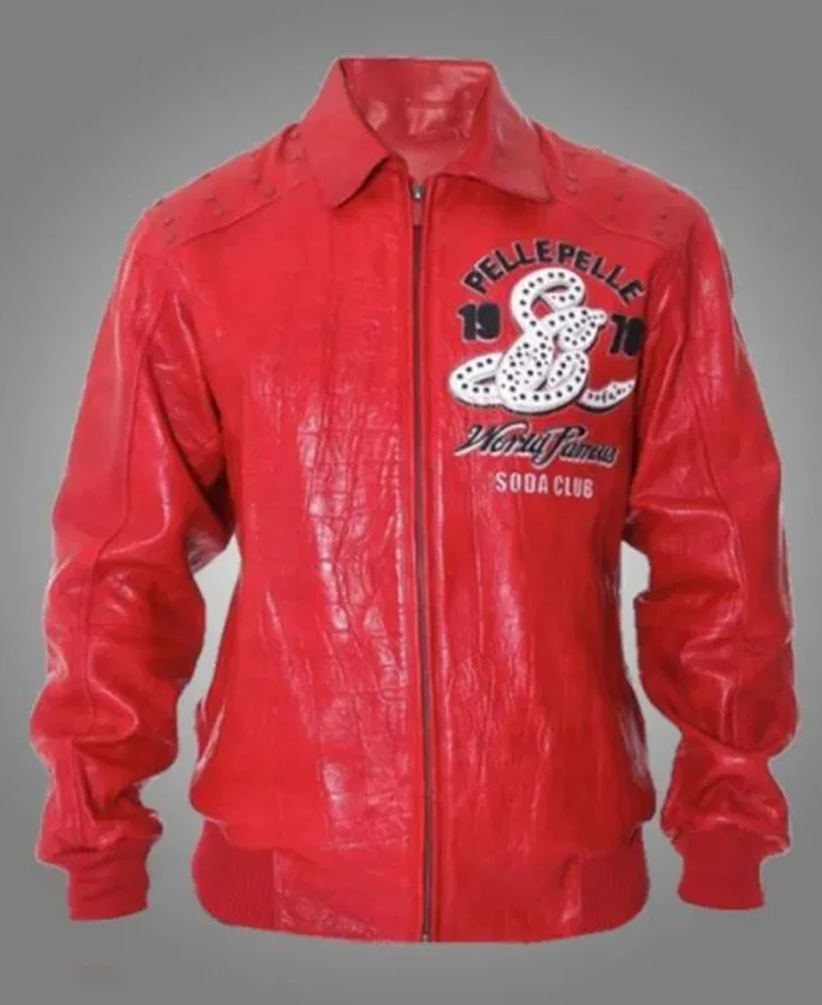 Red jacket Front