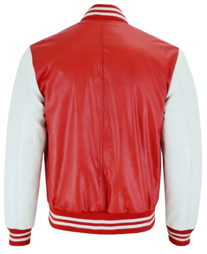 Red varsity back