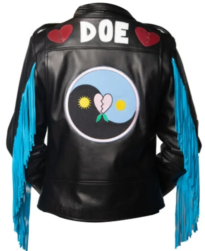 biker jacket back