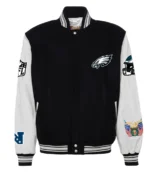 black jacket front
