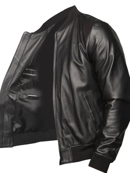 black jacket front