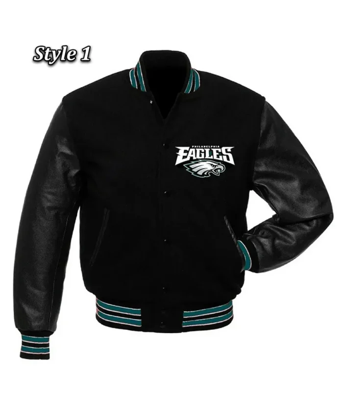 black jacket front