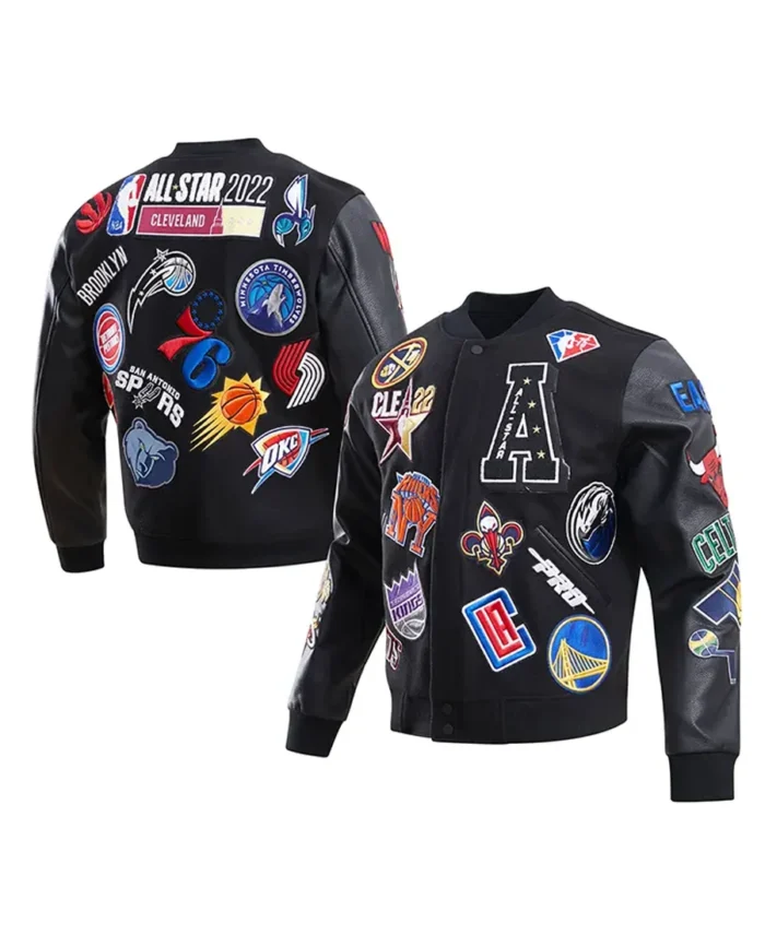 2022 All Star Edition Jordan Nba Game Jacket F & B