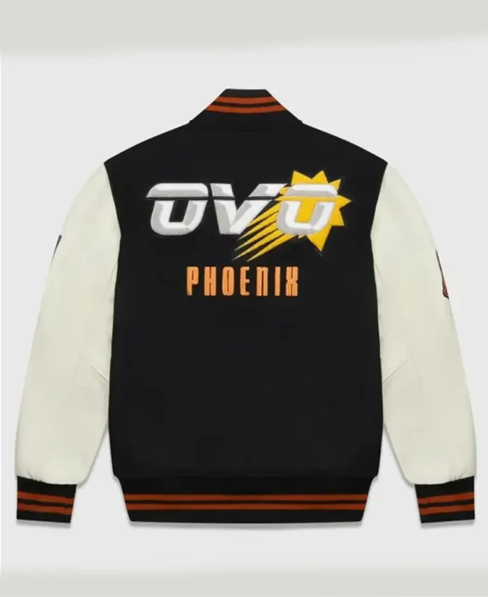 Dylan Phoenix Suns Wool Varsity Jacket back