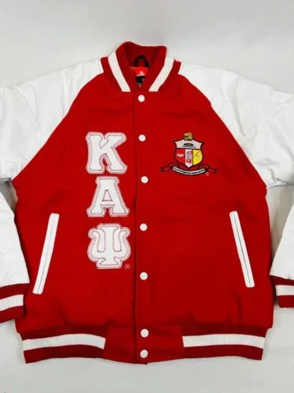 Fraternity Kappa Alpha Psi Letterman Jacket front