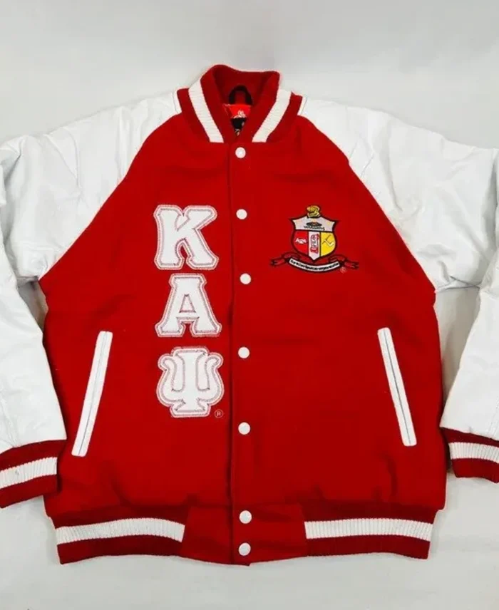 Fraternity Kappa Alpha Psi Letterman Jacket front