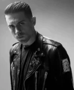 G Eazy When It’s Dark Out Real Leather Jacket front