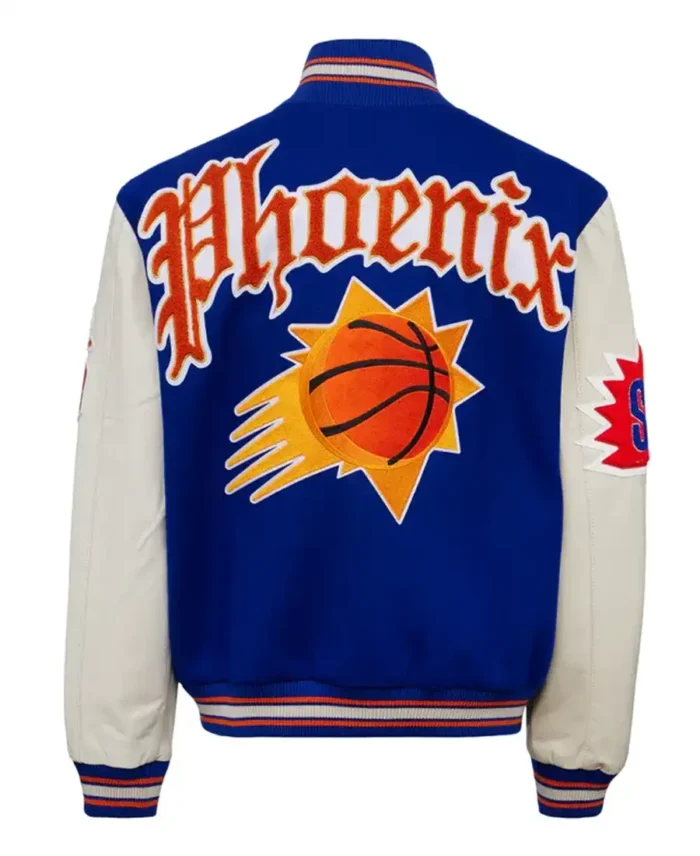 Hillary Phoenix Suns Bomber Jacket Back