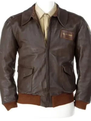 Hogan’s Heroes Bob Crane Leather Jacket front