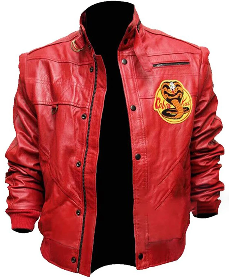 Johnny Lawrence The Karate Kid Cobra Kai Leather Jacket