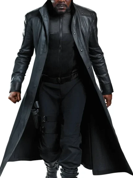 Nick Fury coat front