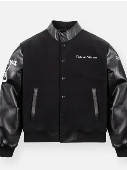 Reasonable Doubt Black Varsity Jacket