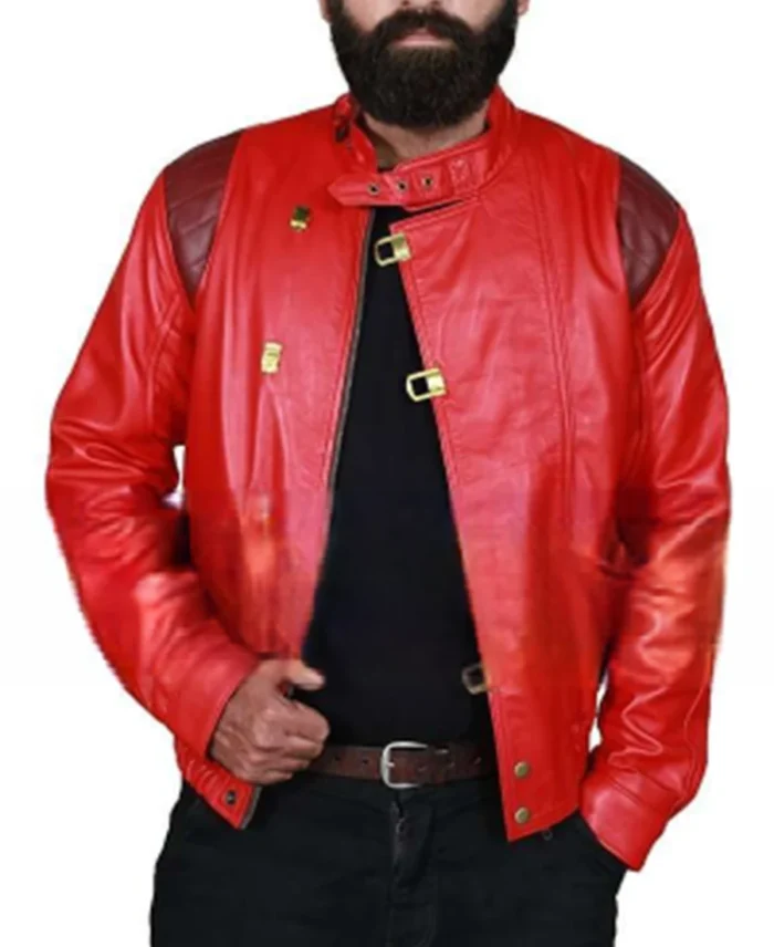 Red Capsule Akira Kaneda Leather Jacket front