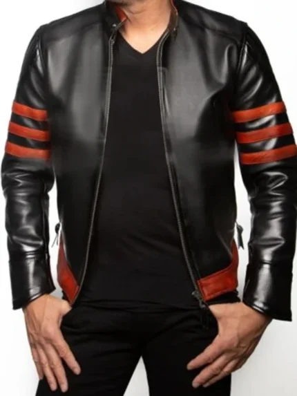 Wolverine Origins Leather Jacket front