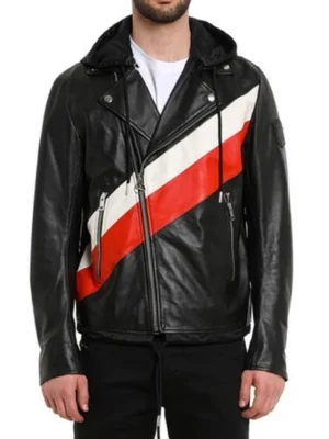 13 Reasons Why Zach Dempsey Black Jacket front