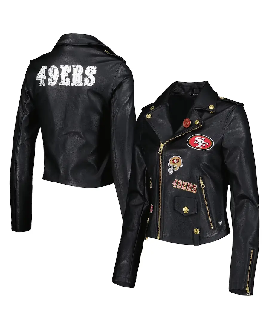 49ers Leather Jacket