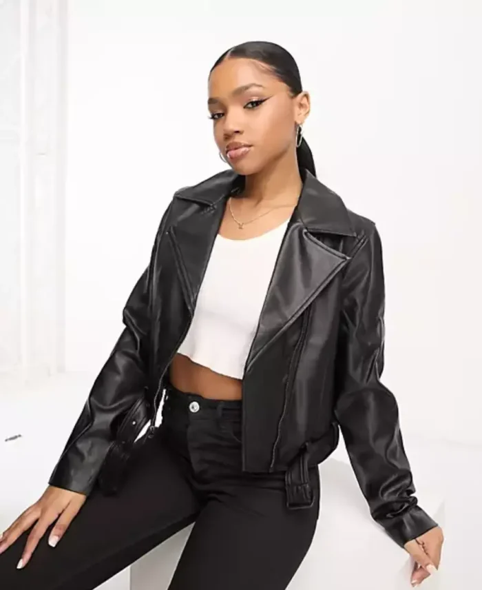 Hollister Leather Jacket