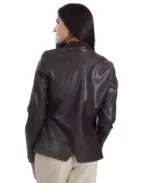 Nine West Leather Jacket Women