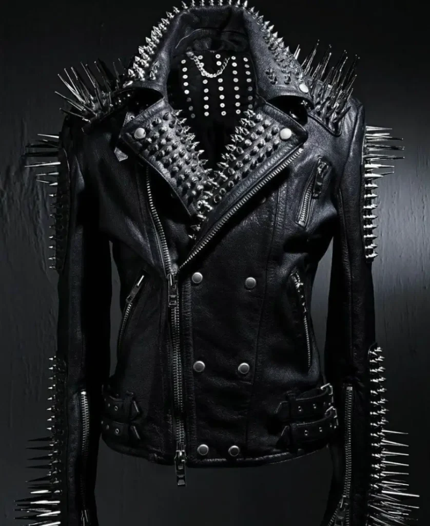 Spiked Leather Jacket