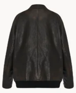 The Row Leather Jacket Sale