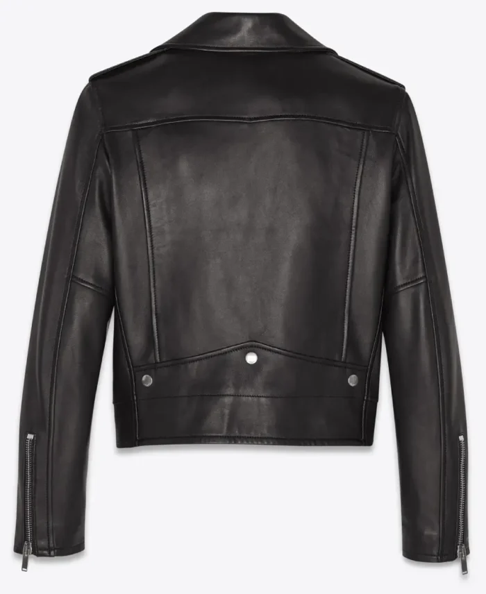 Ysl Leather Biker Jacket