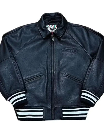 Corteiz Leather Jacket