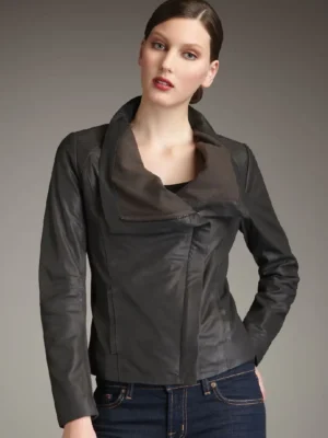 Elie Tahari Leather Jacket