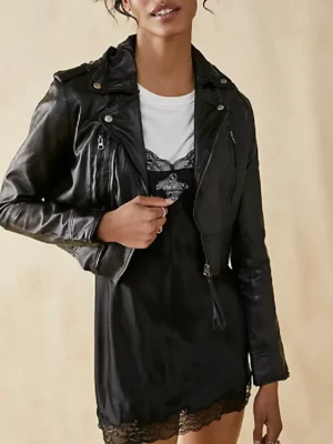 Free People Leather Jacket