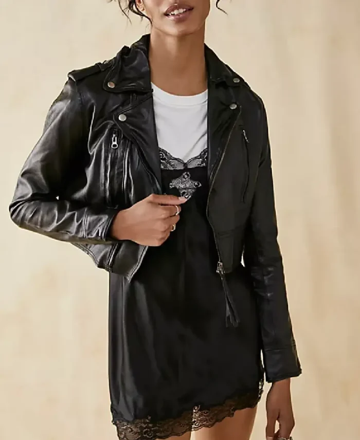 Free People Leather Jacket