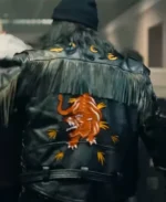 José Barros Sixty Minutes 2024 Biker Jacket back