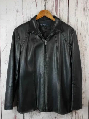 Kenneth Cole Reaction Leather Jacket