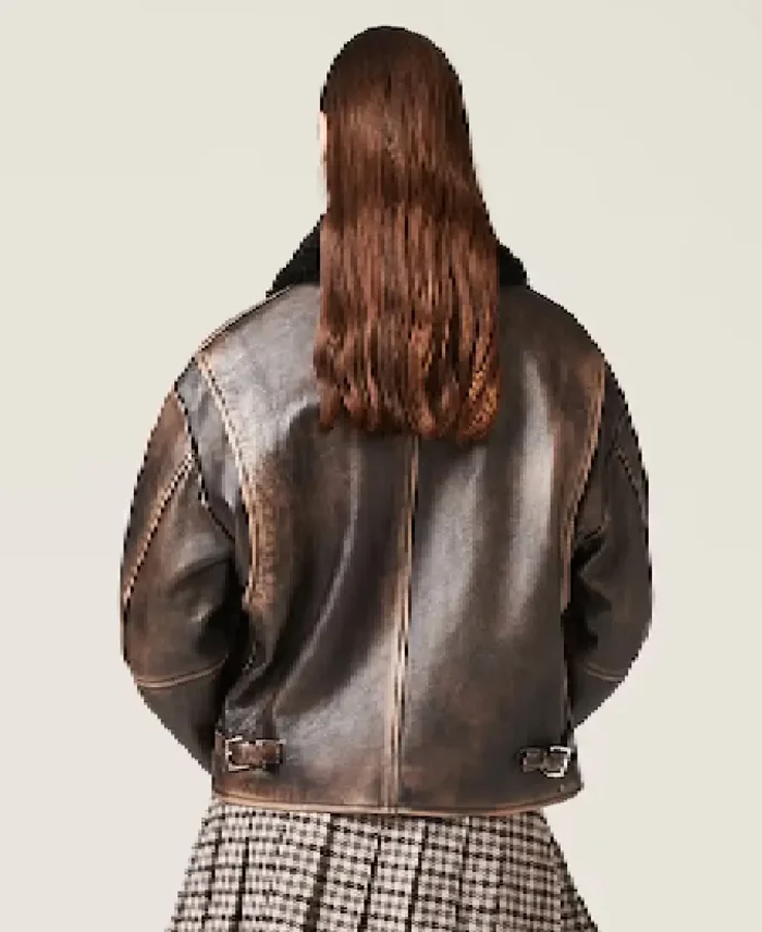 Miu Miu Leather Jacket Women