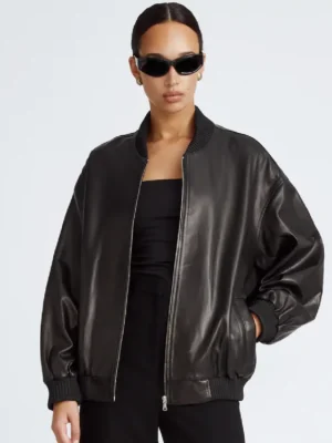 Nour Hammour Leather Jacket