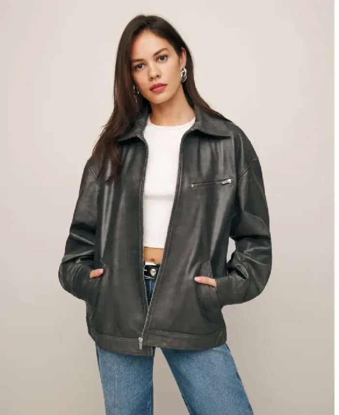 Reformation Leather Jacket