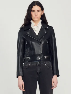 Sandro Leather Jacket