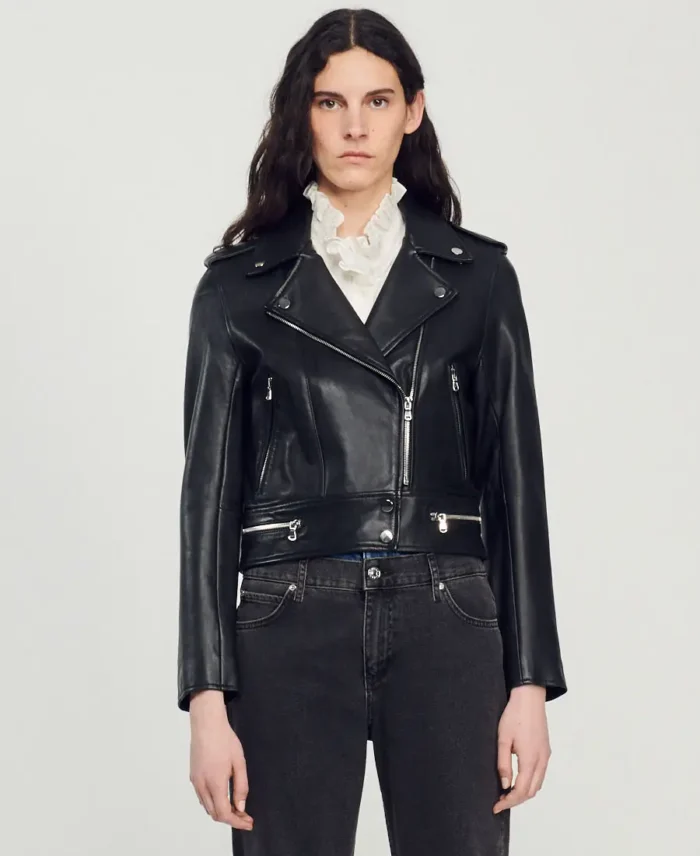 Sandro Leather Jacket