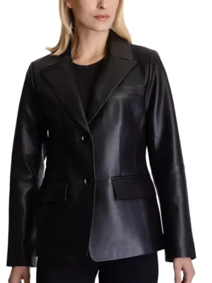 Anne-Klein-Leather-Jacket