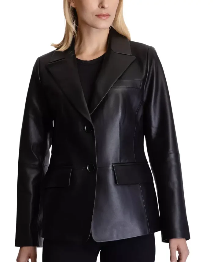 Anne-Klein-Leather-Jacket