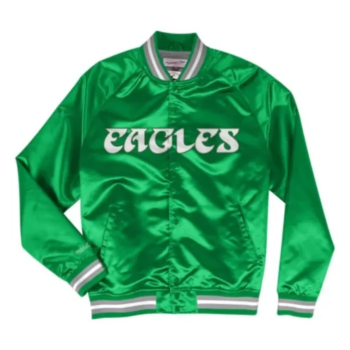 Atkinson Philadelphia Eagles Satin Jacket