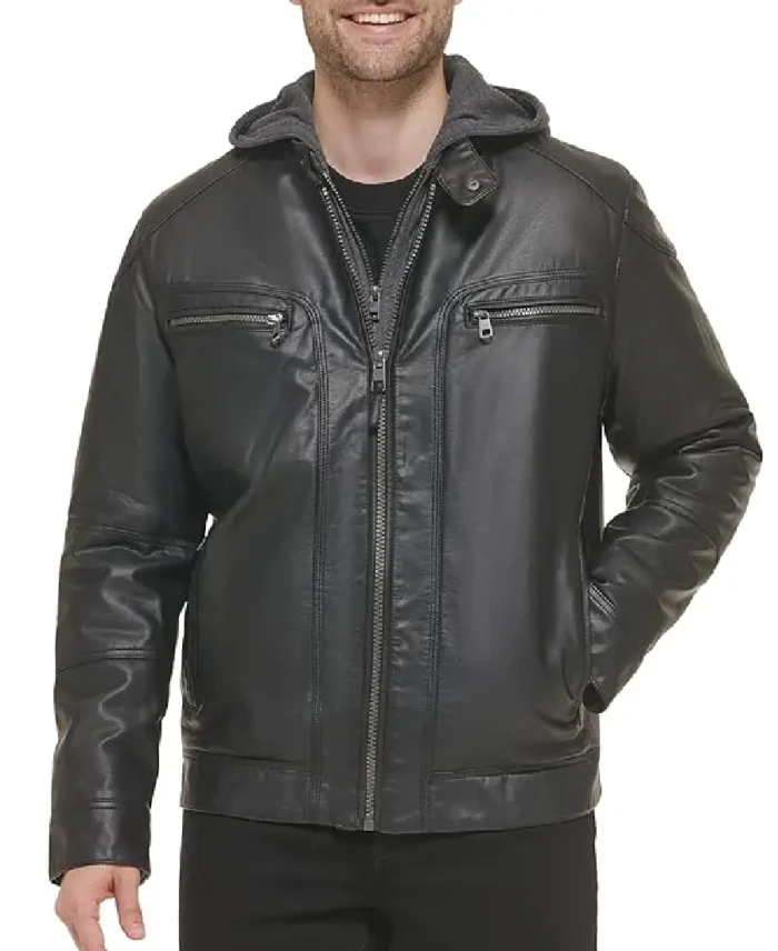 Calvin-Klein-Faux-Leather-Jacket